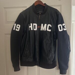 Harley-Davidson Black Varsity Jacket